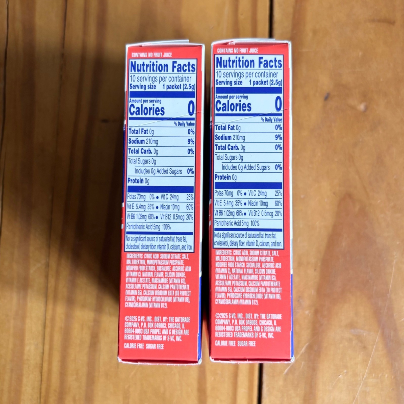 Propel Zero Sugar Electrolyte Powder Watermelon Lot of 2 Boxes 20 Count