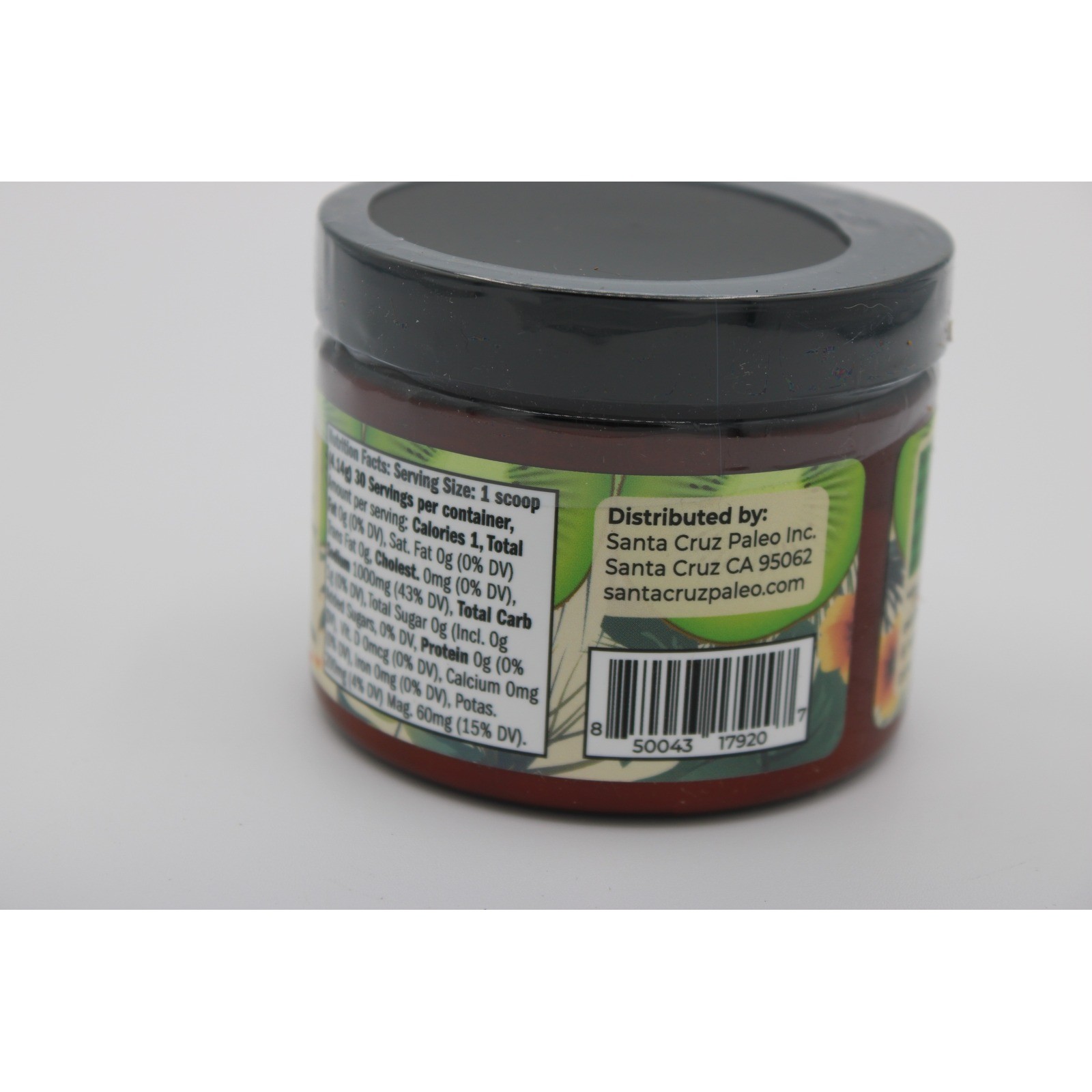 Santa Cruz Paleo Kiwi Electrolytes Powder 30 Servings 4.4oz 3 Pack Exp 01/27