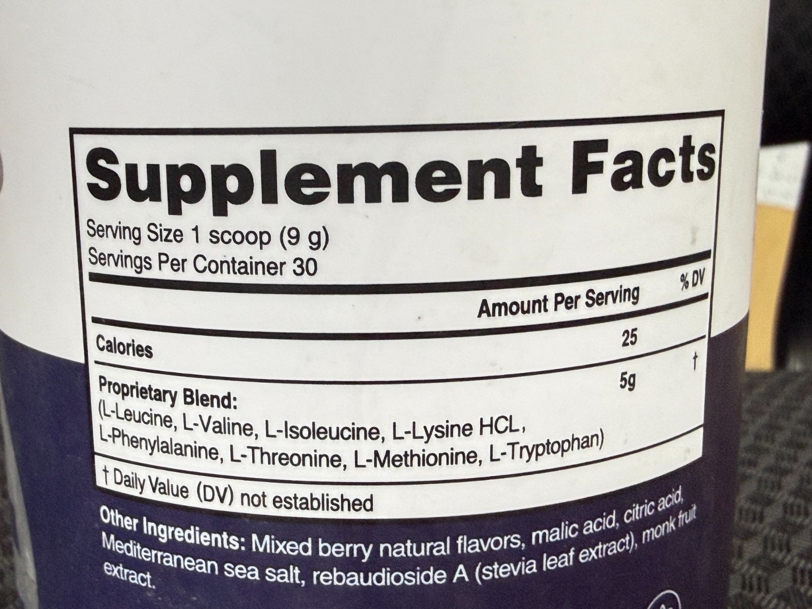 (30 Servings) Advanced Bionutritionals Amino Acid Powder MIXED BERRY MFG=11/2023