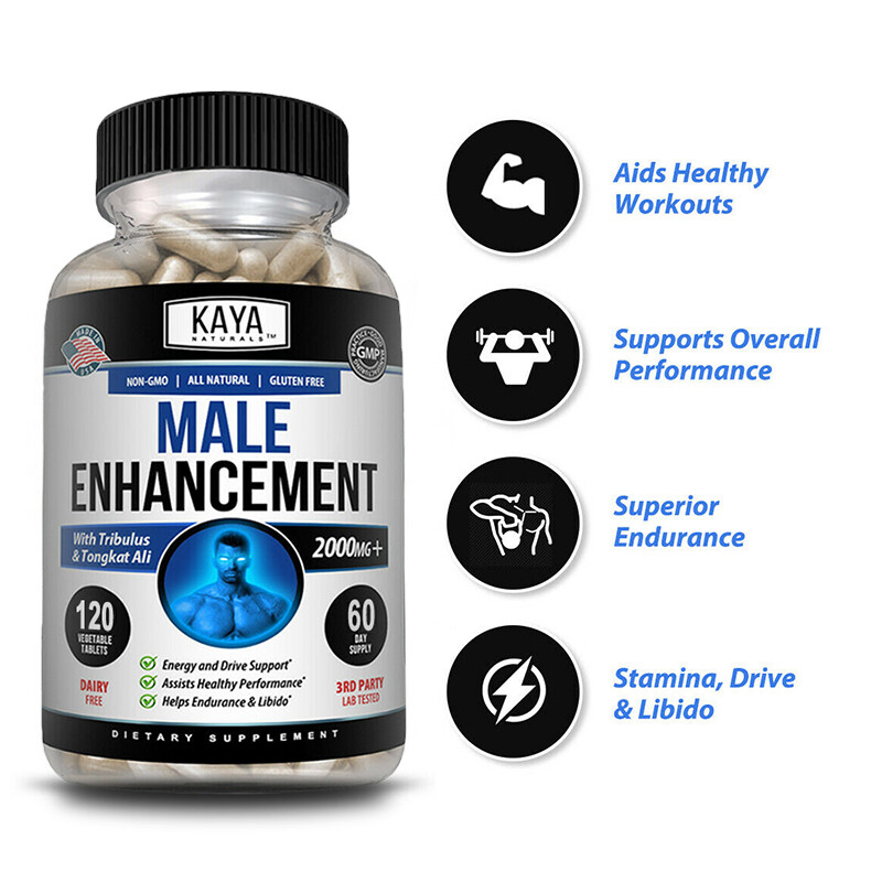 Male Enhancement + Energy Endurance – 30 To 120 Capsules Muscle Growth