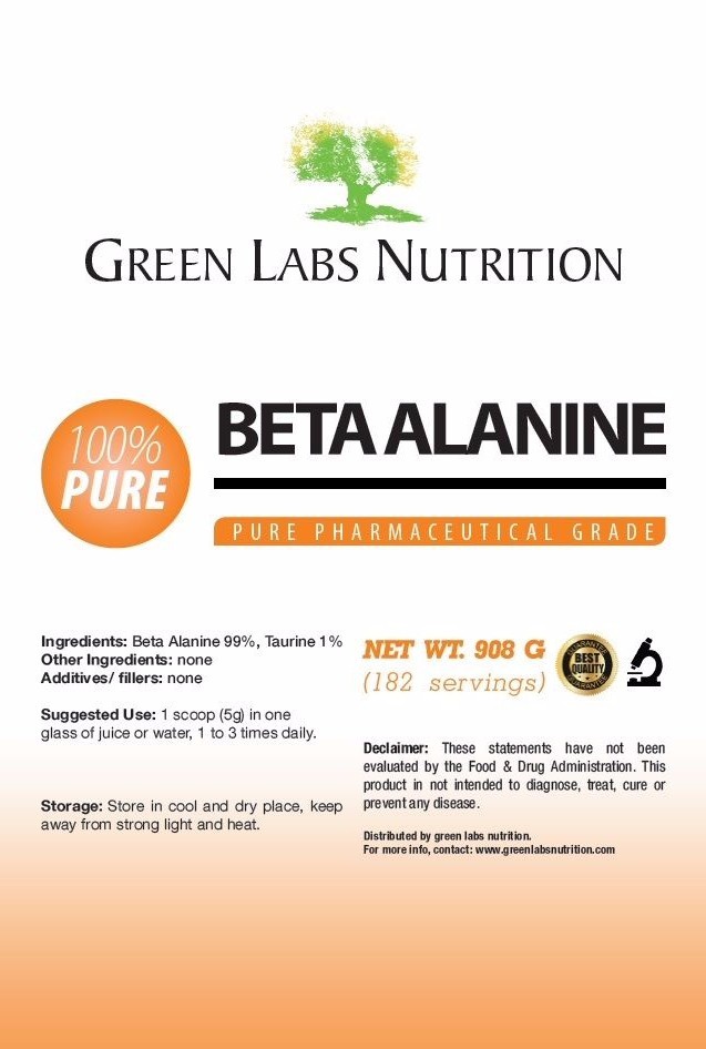 Beta Alanine Powder 908g Pre Workout Muscle Strenght and Fast Recovery