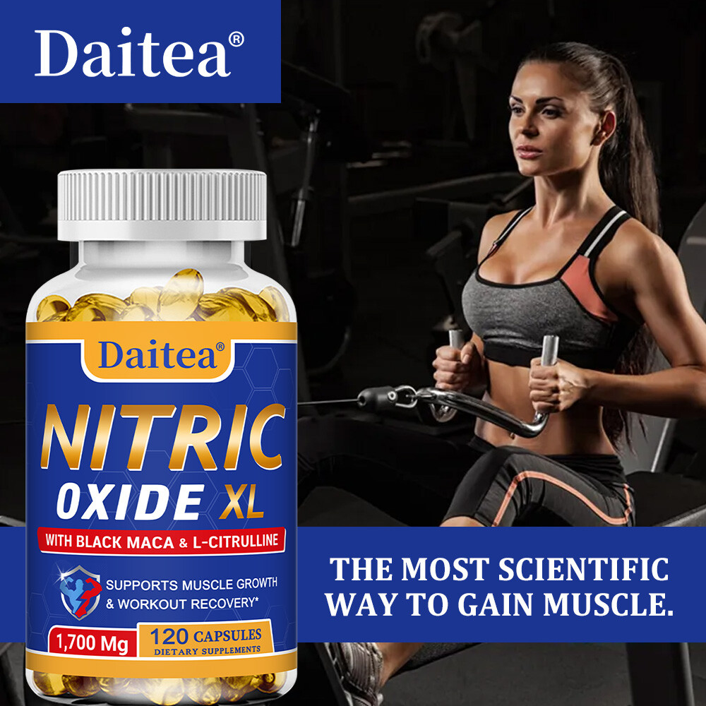 Nitric Oxide XL Capsules – Promotes healthy circulation and enhances performance