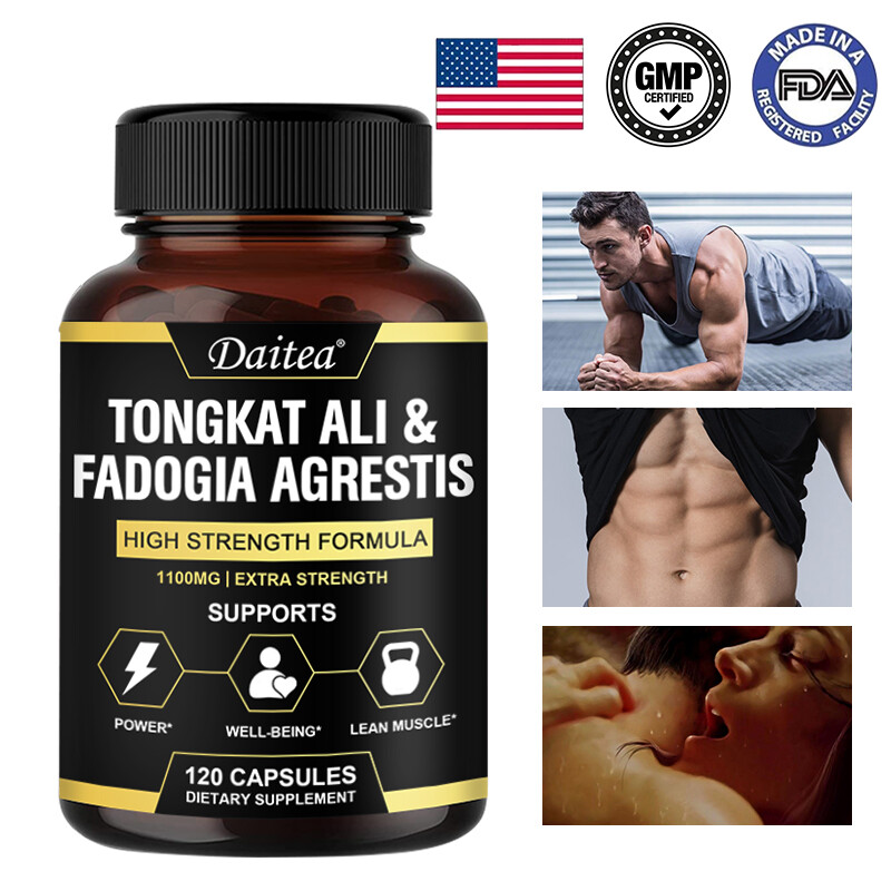 Fadogia Agrestis 600 Mg (Max Strength) Stem 10:1 Extract 30 To 120 Capsules