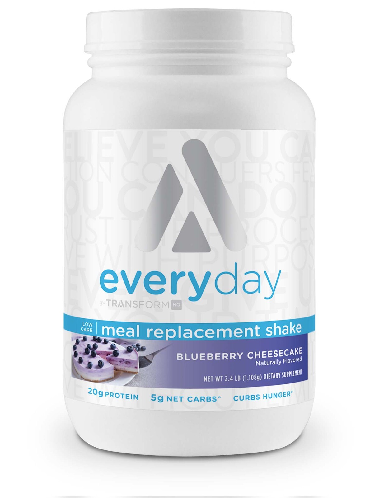 TransformHQ Meal Replacement Shake Powder 28 Servings (Blueberry Cheesecake)