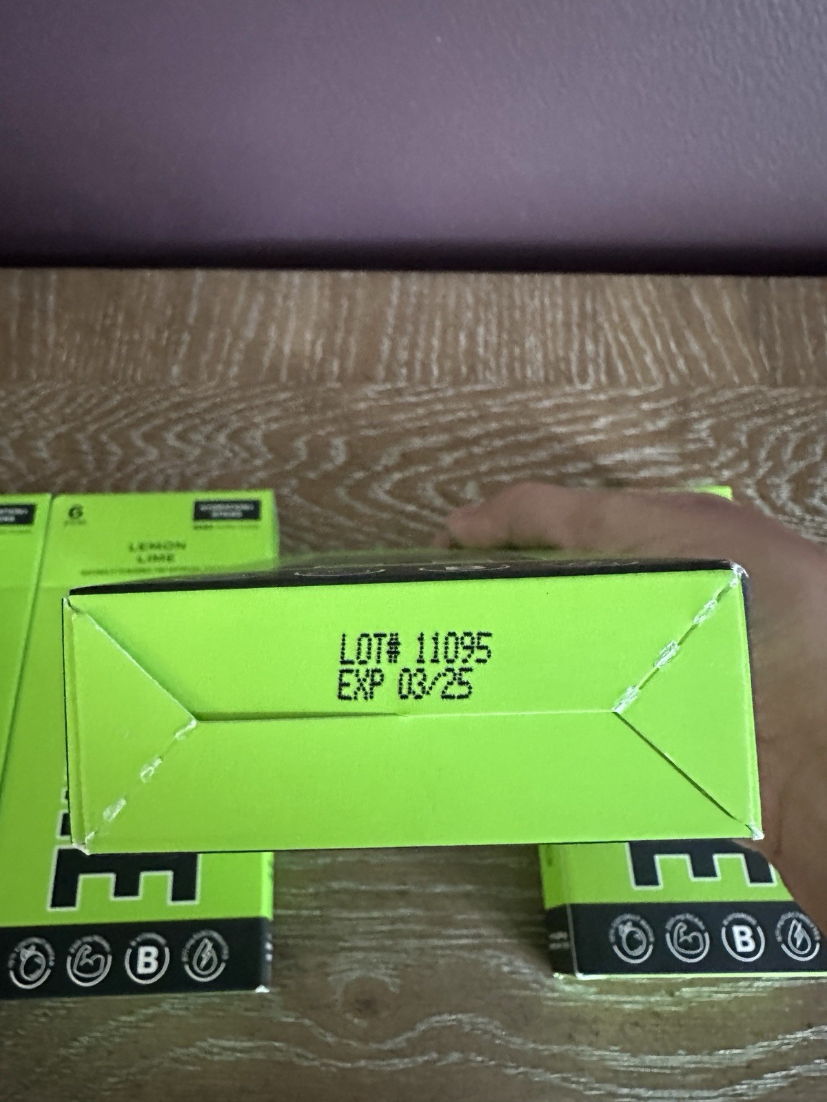 4 Boxes – PRIME Hydration Sticks, Lemon Lime, 24 Sticks 3-25