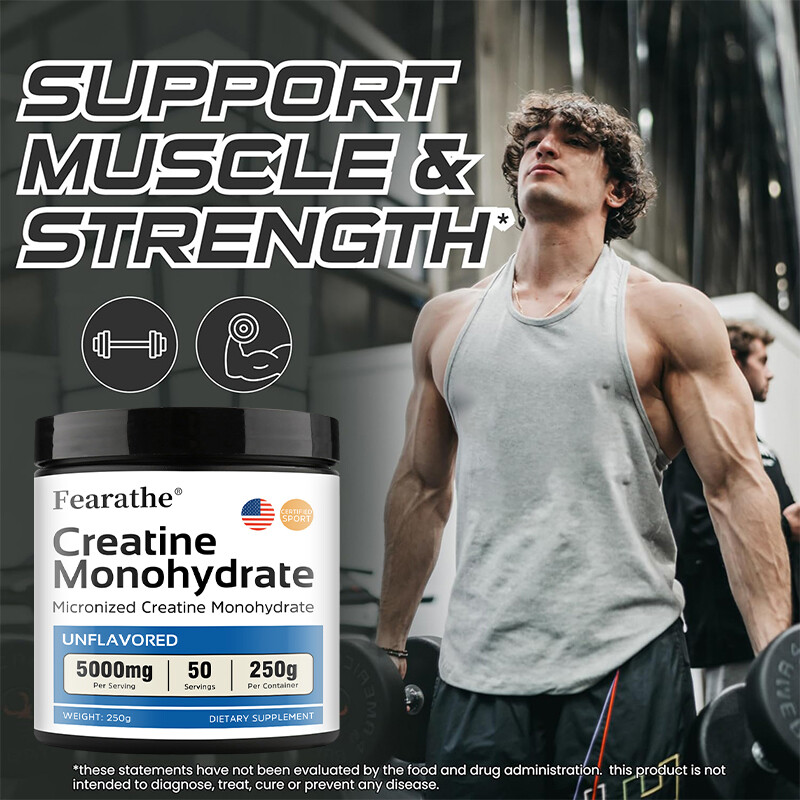 Creatine Monohydrate Powder For Men And Women,Energy,Strength And Muscle Support