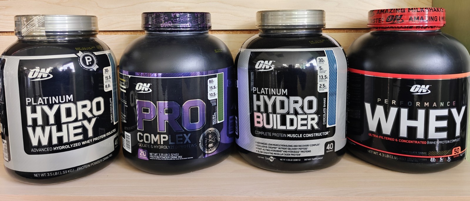 ON – BSN – MP – MuscleTech -Nitro Tech- Whey Protein – Collectables – Exp 2016 +