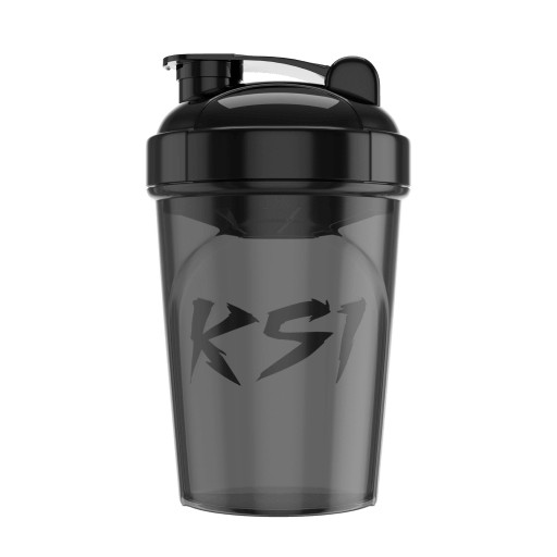 *Rare* G Fuel KSI BLACKED OUT Shaker Cup 16oz – Limited Edition GFuel Gamma Labs
