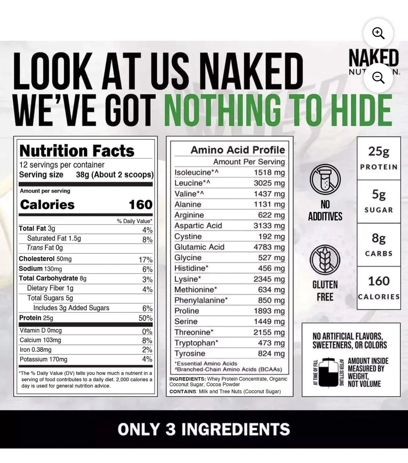 naked whey