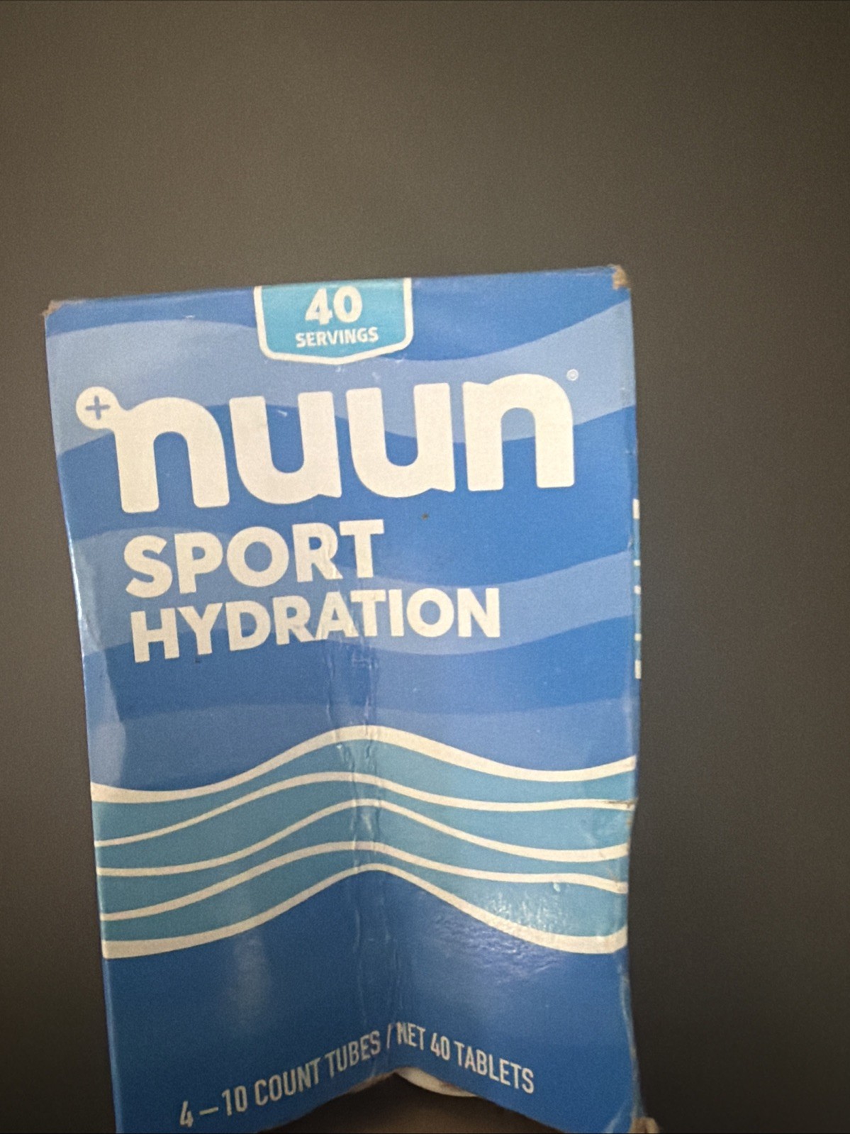 NUUN Sport Hydration Strawberry Lemonade 4-10 Count Tubes, 40 tablets Exp 4/27