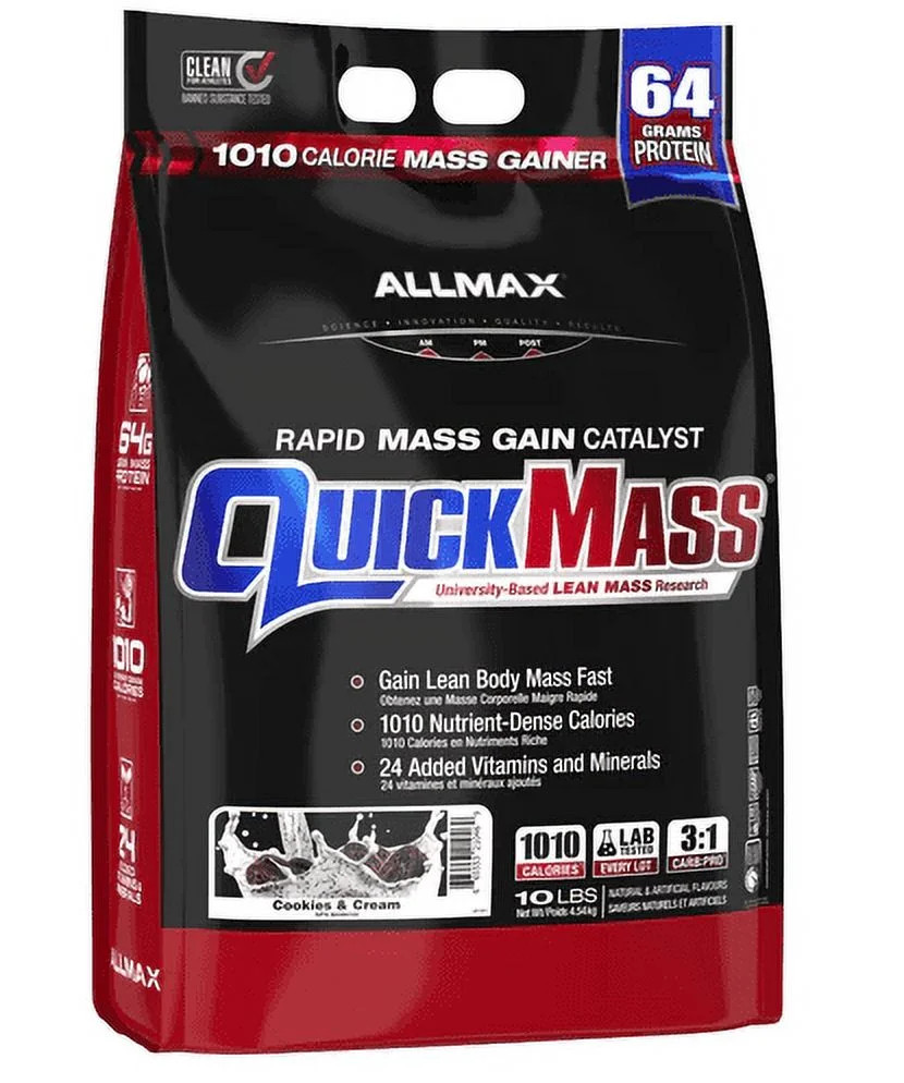 Quickmass®, Rapid Mass Gain Catalyst, Chocolate, 3.5 Lbs (1.59 Kg)
