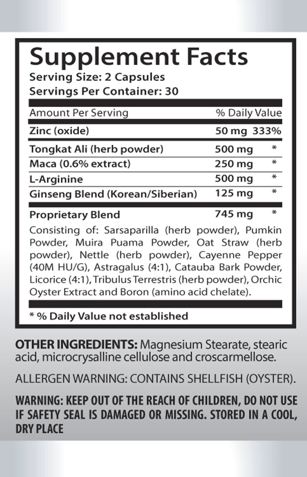 Testosterone Booster 742 – Potency Men + UNLEASH YOUR WOLF – Male Stamina (1+2)