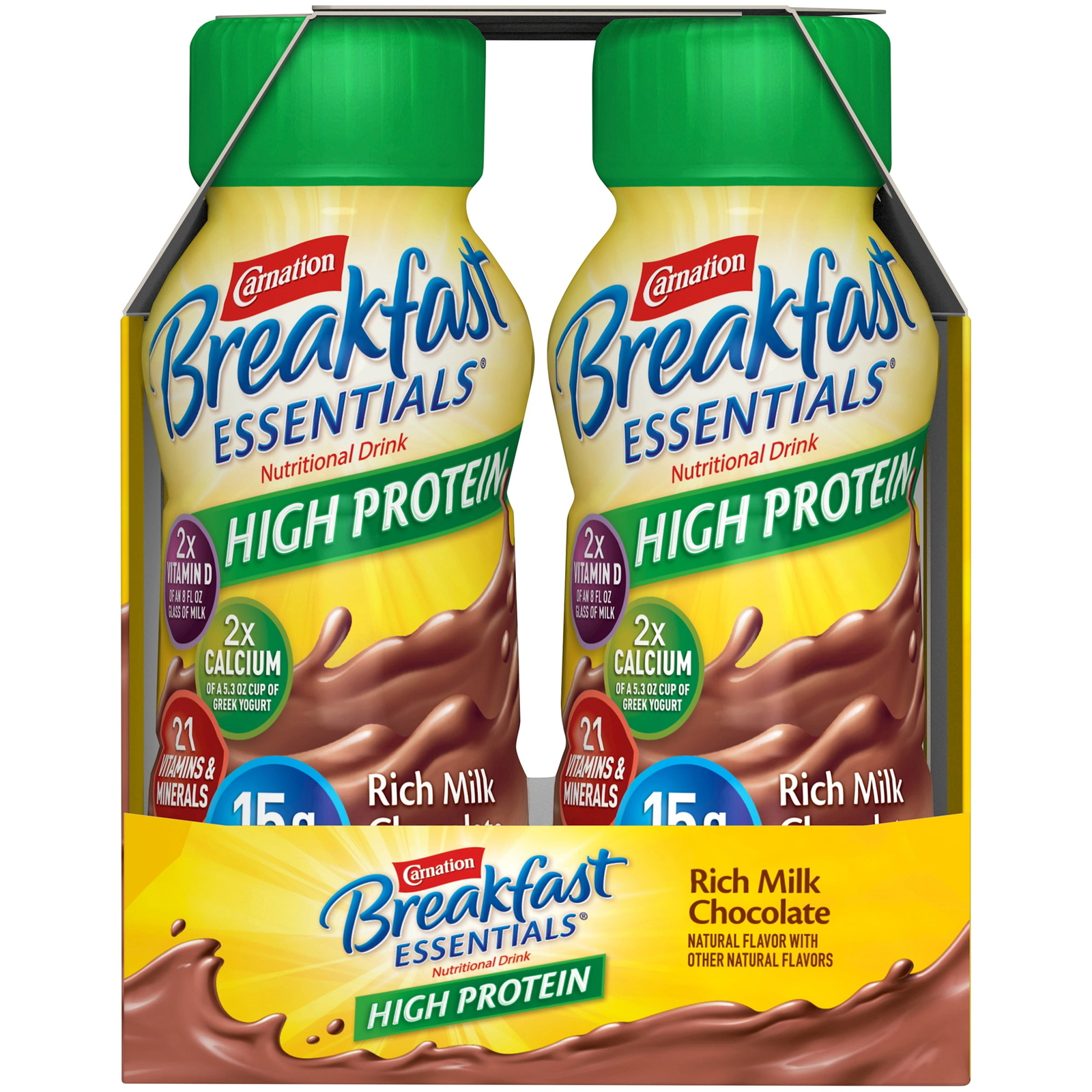Carnation Breakfast Essentials High Protein Nutritional DrinkRich Milk Chocolate
