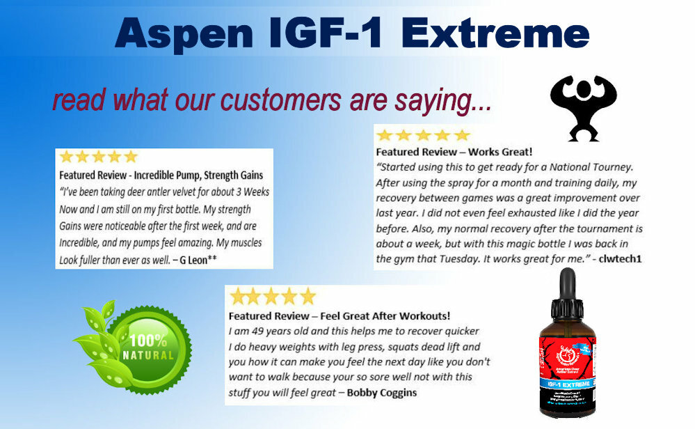 BOGO Deer Antler Velvet Spray EXTREME IGF-1 | 400mg At 43X | Two Bottle Pack