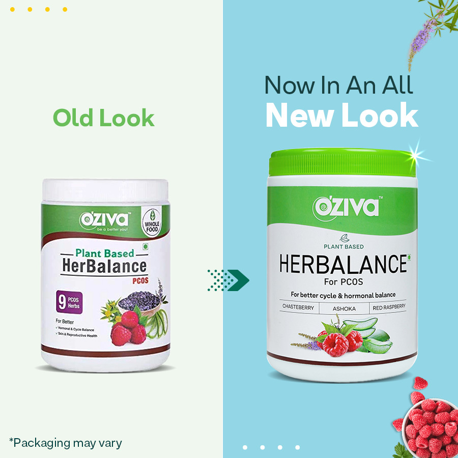 Oziva Plant Based Balance PCOS Balancing Revitalizing Tonic For Women 250Gm