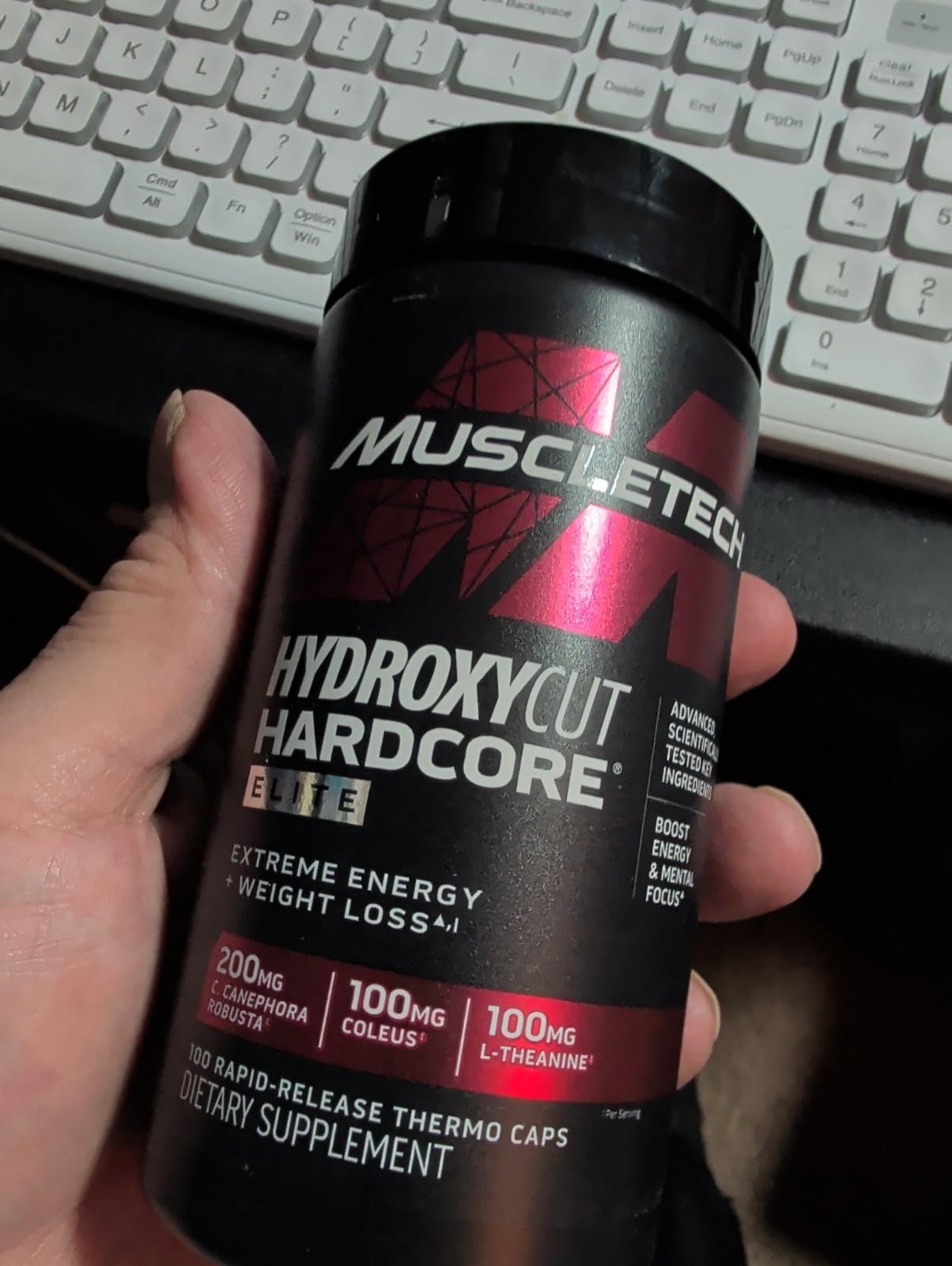 Hydroxycut Hardcore Elite – Energy & Metabolism Support for Men & Women – 270 mg