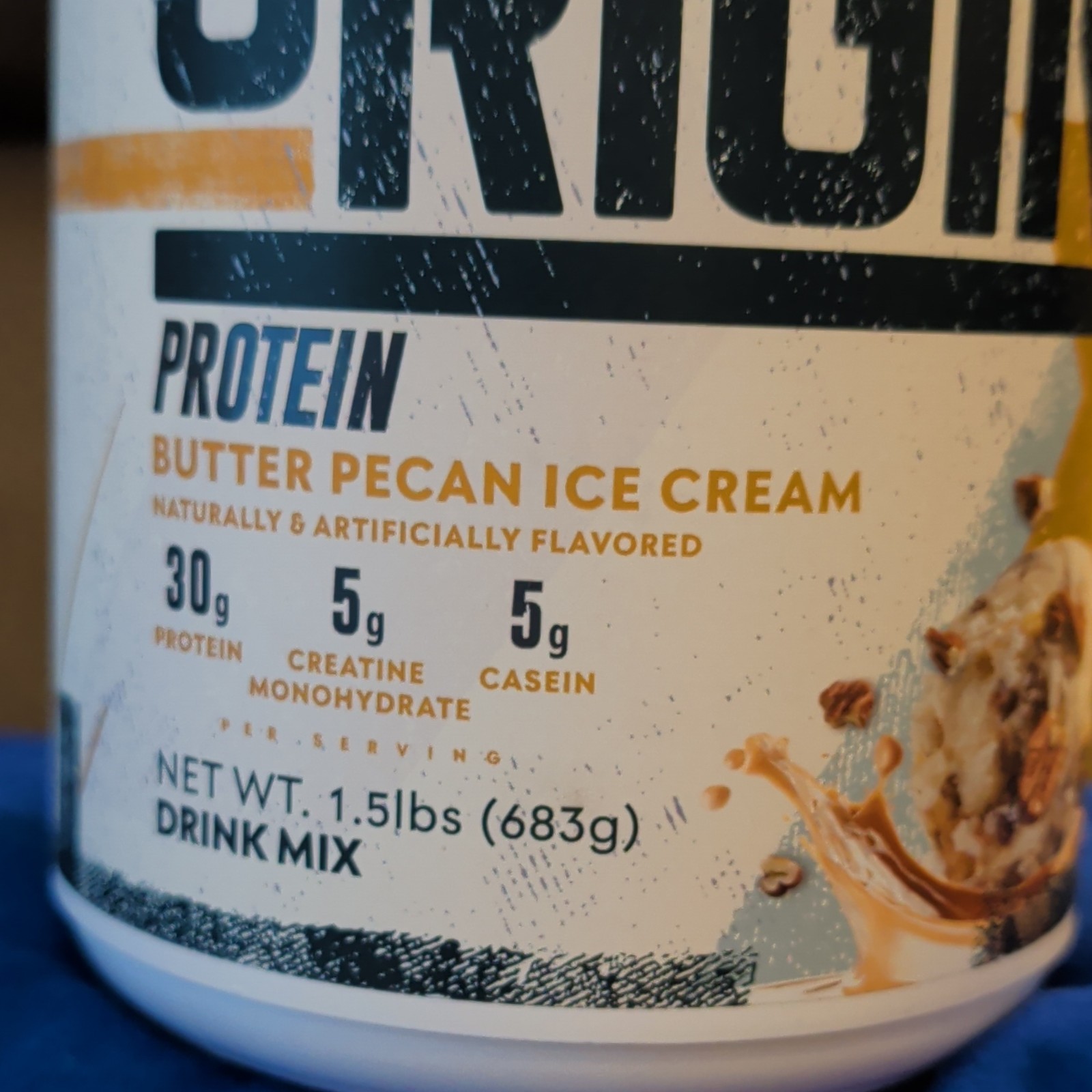 Myprotein The Origin Protein Powder Butter Pecan Ice Cream 1.5 lb Creatine