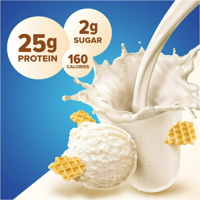 Pure Protein Whey Protein Powder, Vanilla Cream, 1.75 lb