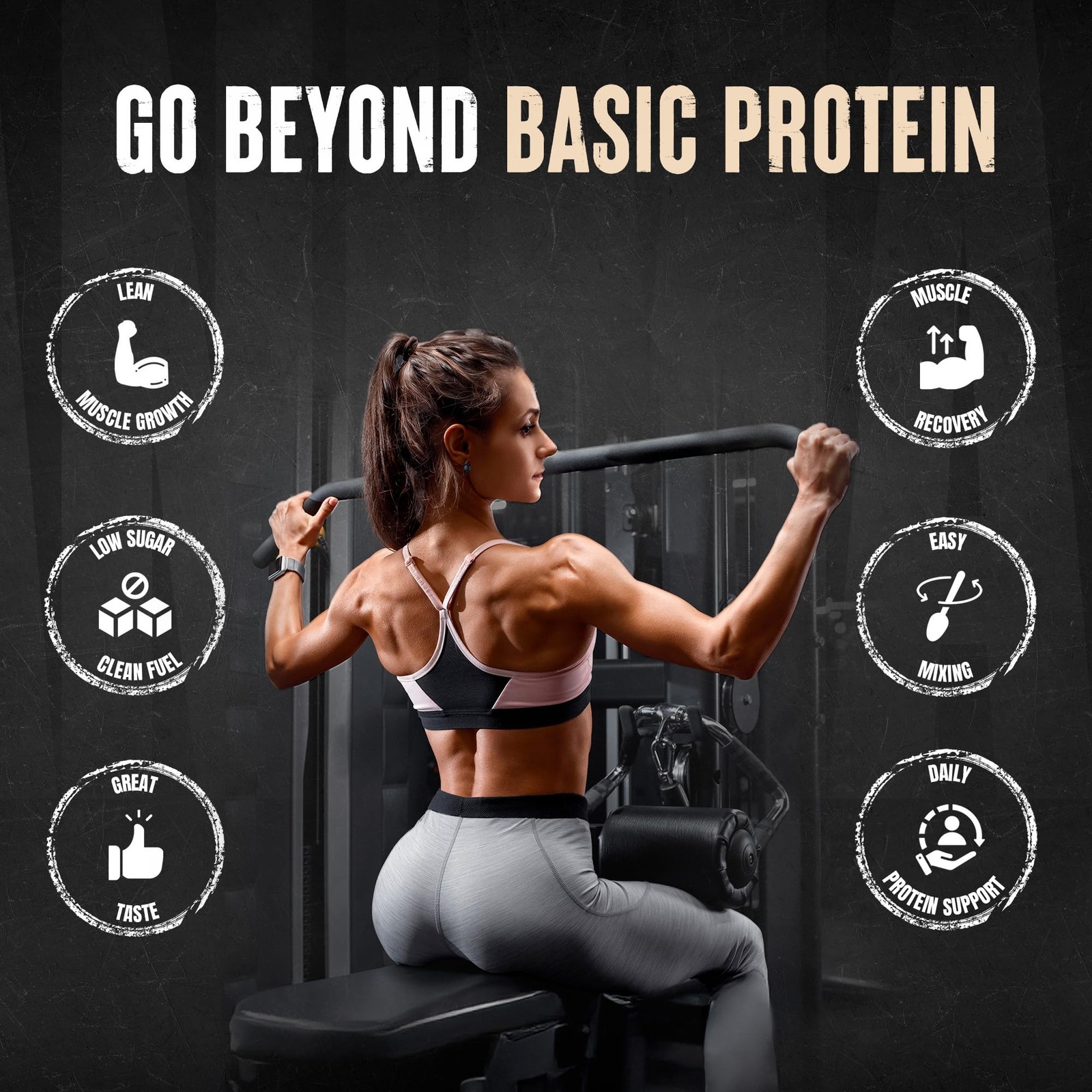 Animal 100% Whey Protein Powder – Blend 4 Pound (Pack of 1), No Color