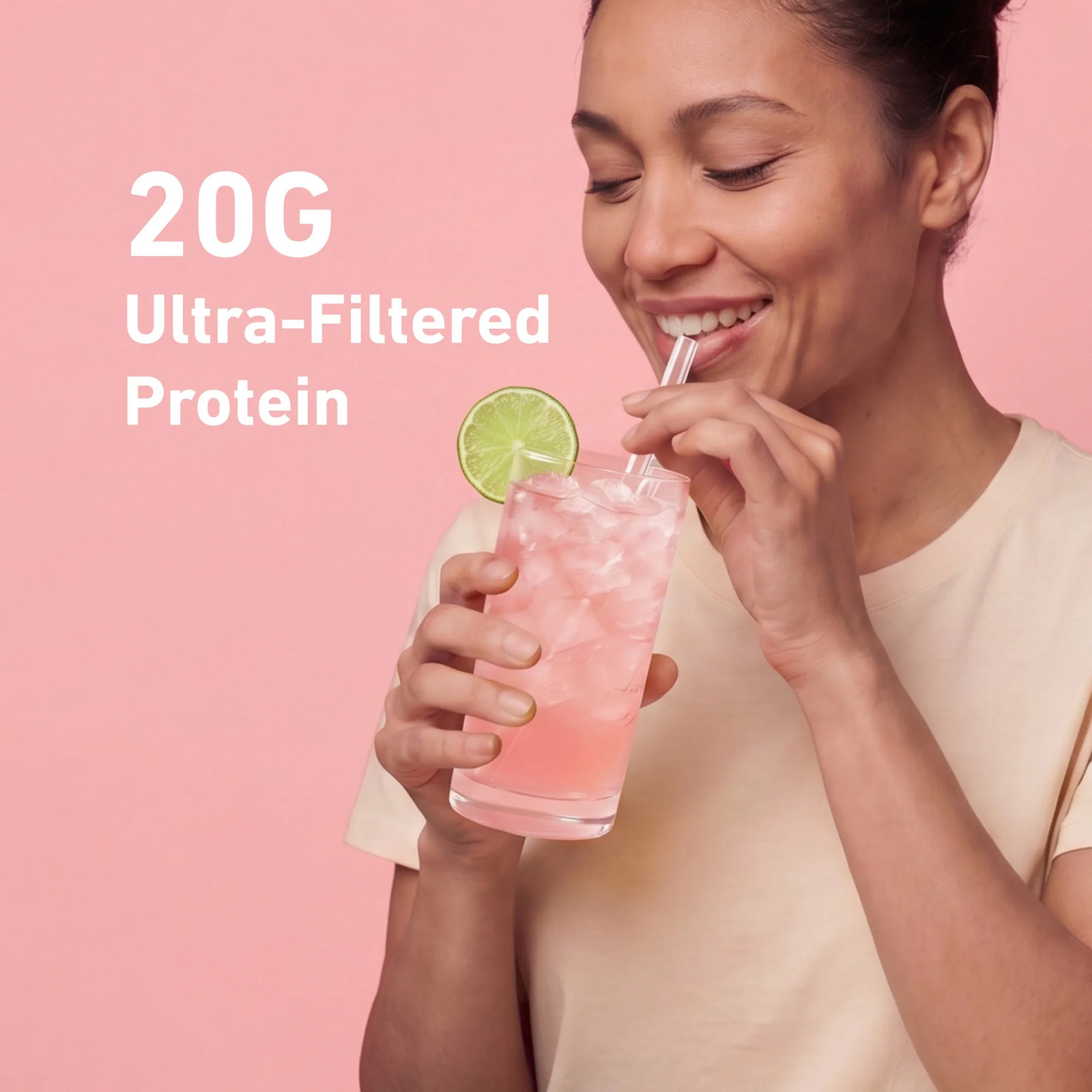 Isopure Clear Low Carb Whey Protein Powder, Watermelon Lime, 20g
