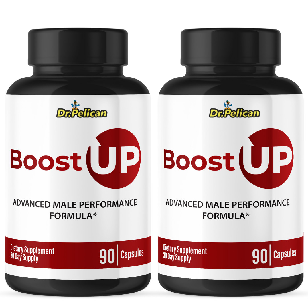 Boost Up- Bodybuilding & Men’s Health Support- 2 Bottles- 180 Capsules