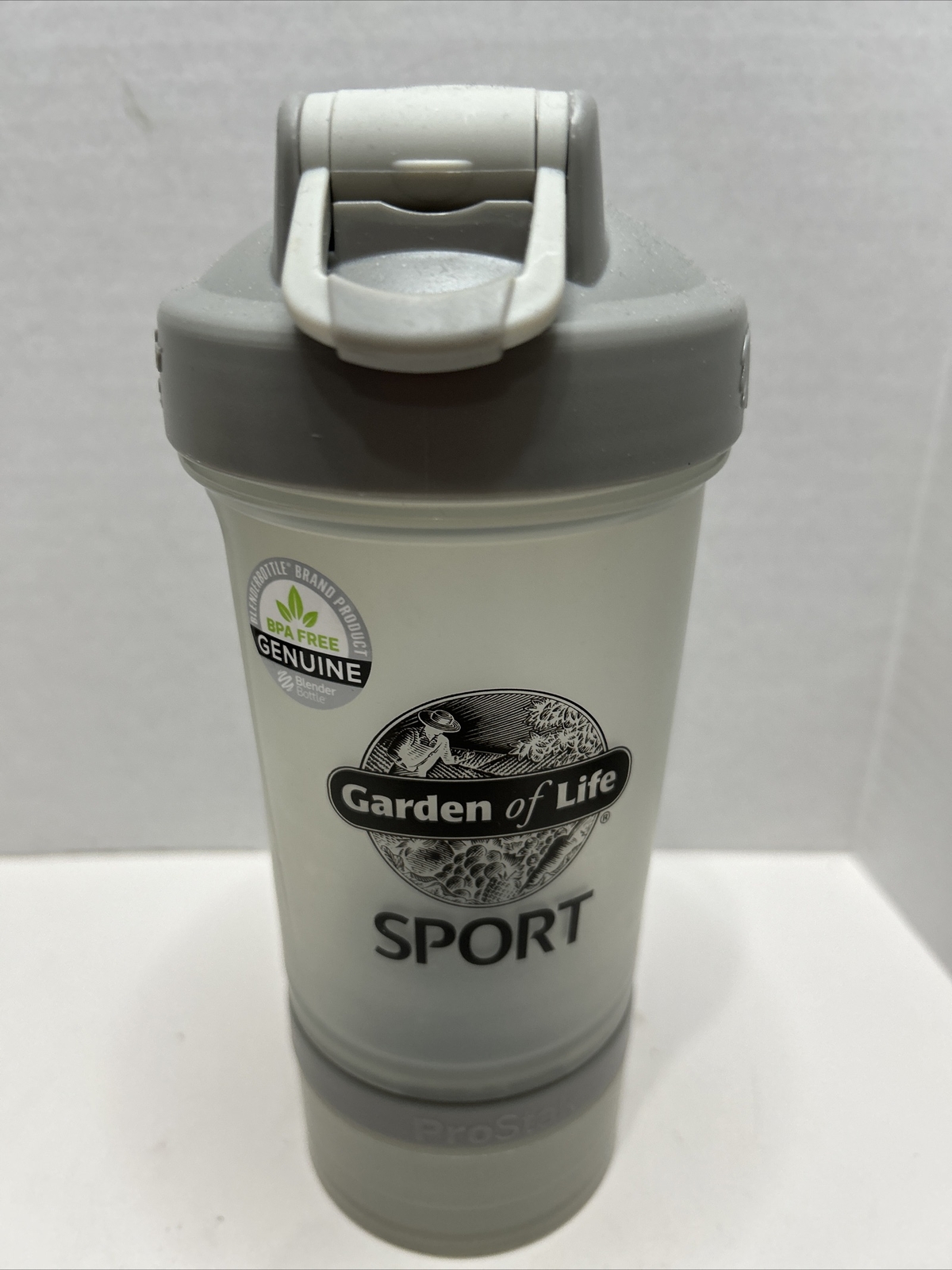 16 oz Blender Bottle Sport w/ Twist n Lock Pro Stack Storage System