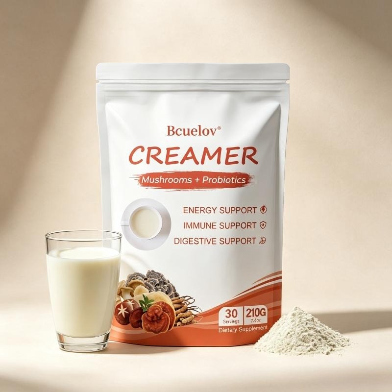 Coconut Creamer Vanilla Powder Probiotics 210 G Per Pack, Supplement, Non-GMO