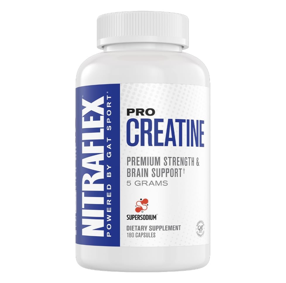 GAT SPORT Pro Creatine 5g Monohydrate 150 Veggie Capsules