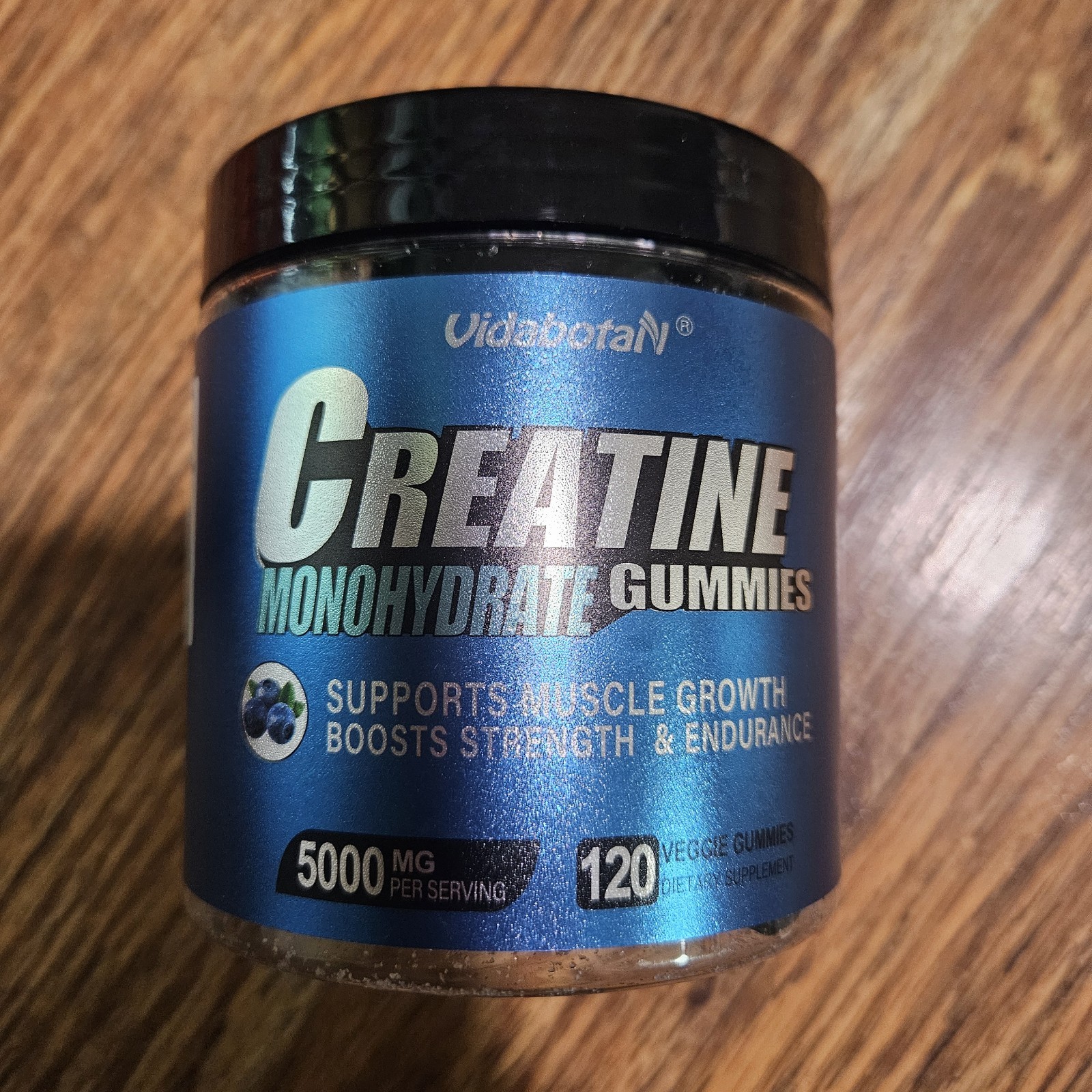 Sugar Free Creatine Monohydrate Gummies -5g of Creatine Monohydrate 150 Count