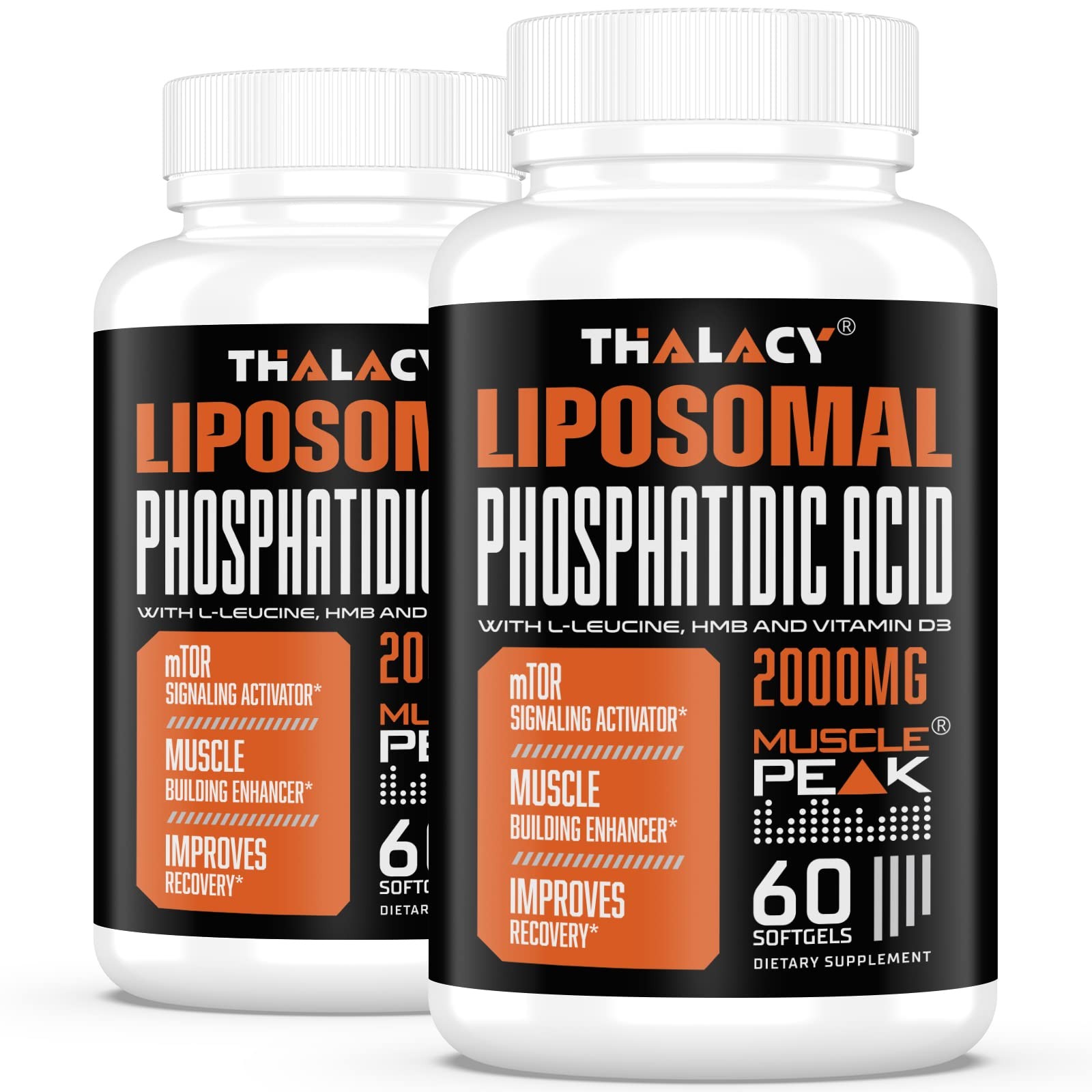 Liposomal Phosphatidic Acid 2000mg | Muscle Builder, mTOR Protein Synthesis,