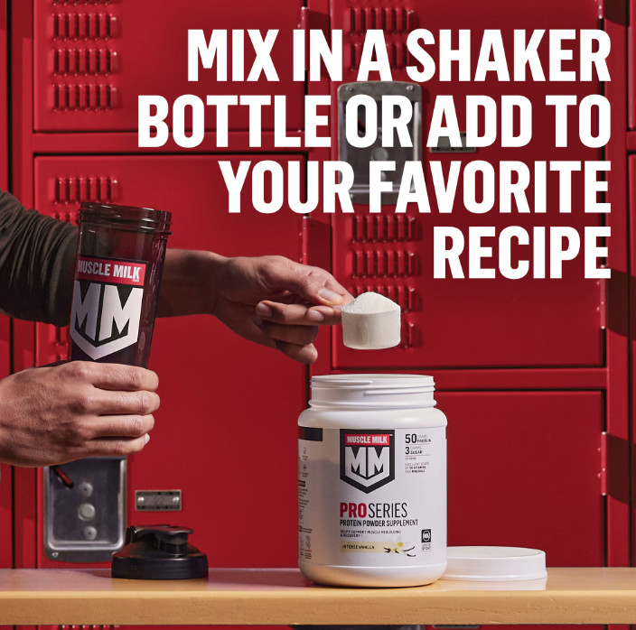 Muscle Milk Pro Series Protein Powder 50g Protein Knockout Chocolate 2 lb 11 Ser