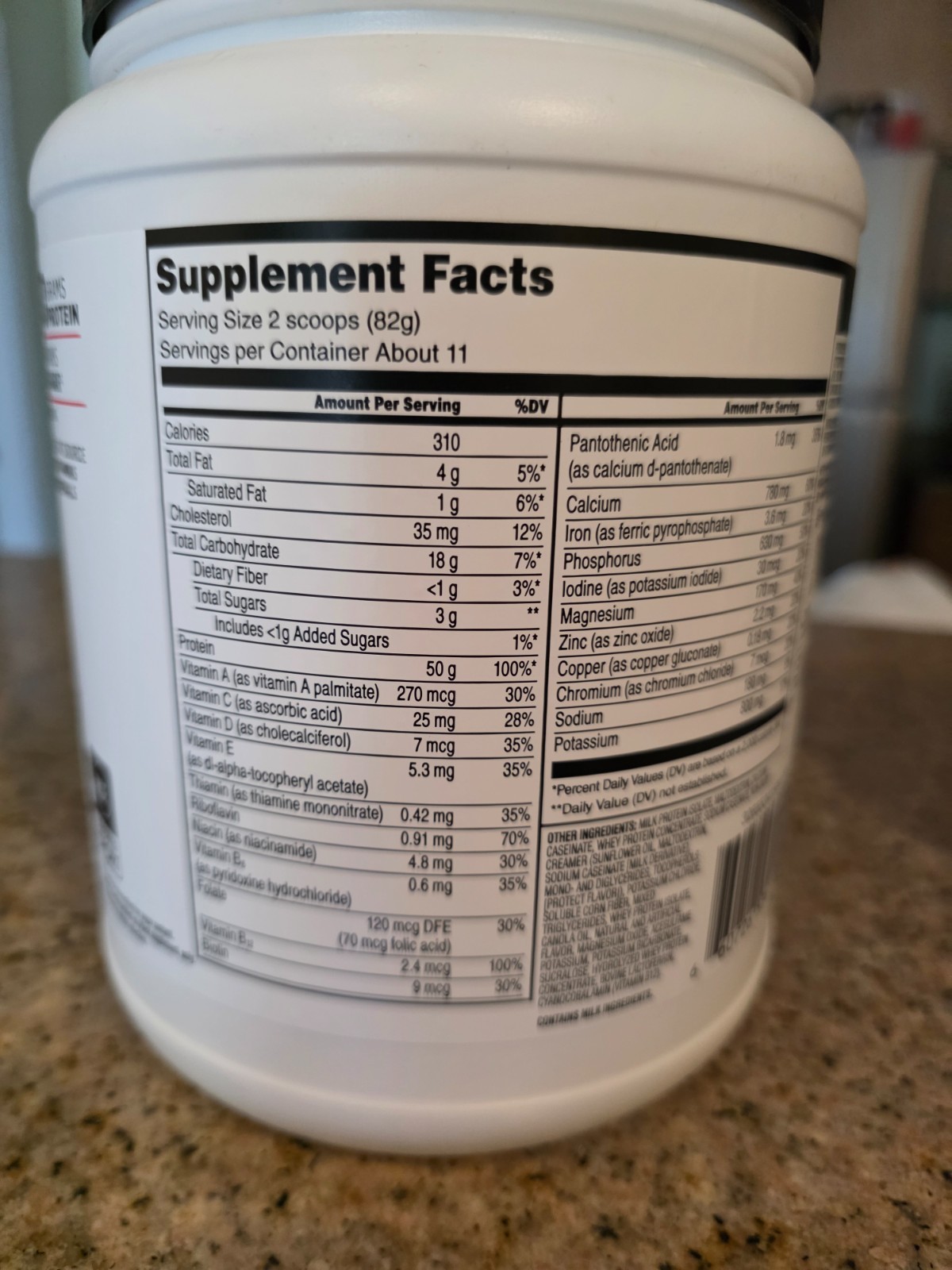 Muscle Milk Pro Series Protein Powder Supplement – Intense Vanilla, exp 3/2027
