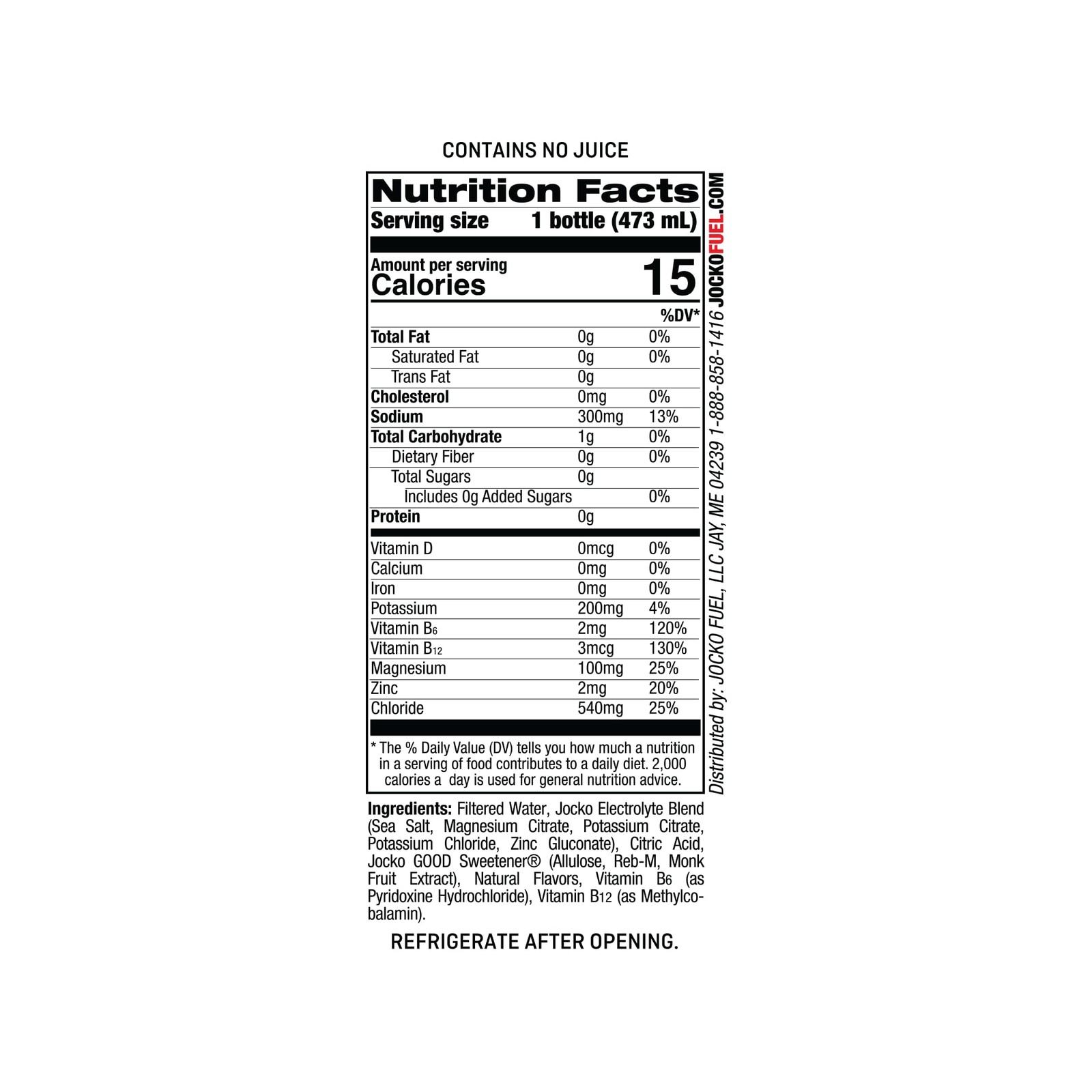 Jocko Fuel Hydrate Electrolyte Drinks – Sports Drink Hydration 16 FL Oz