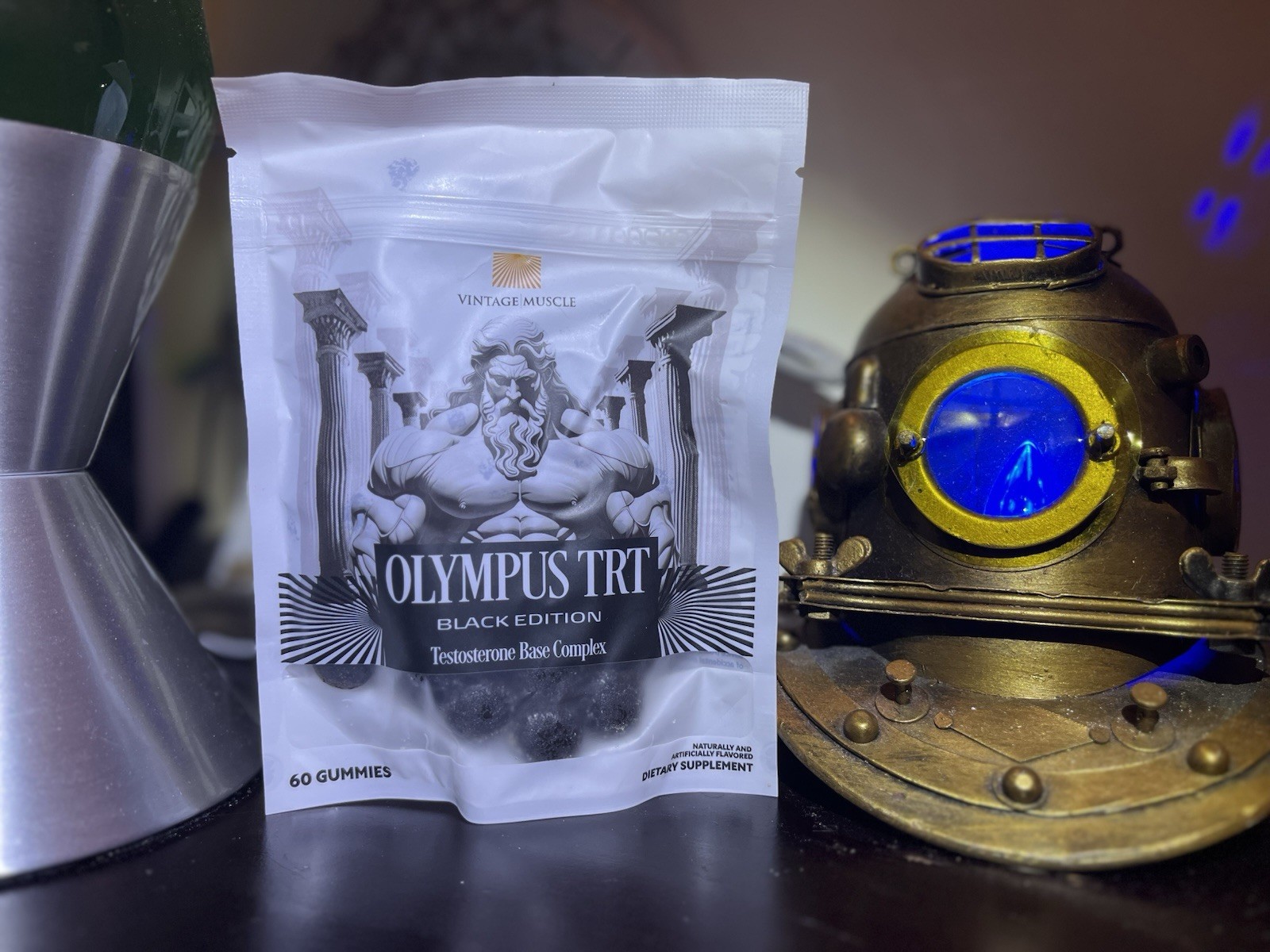 Olympus TRT 4Dhea 2 Step PreCursor 2 Test. Base Gummies By Vintage Muscle💪🏛️🌍
