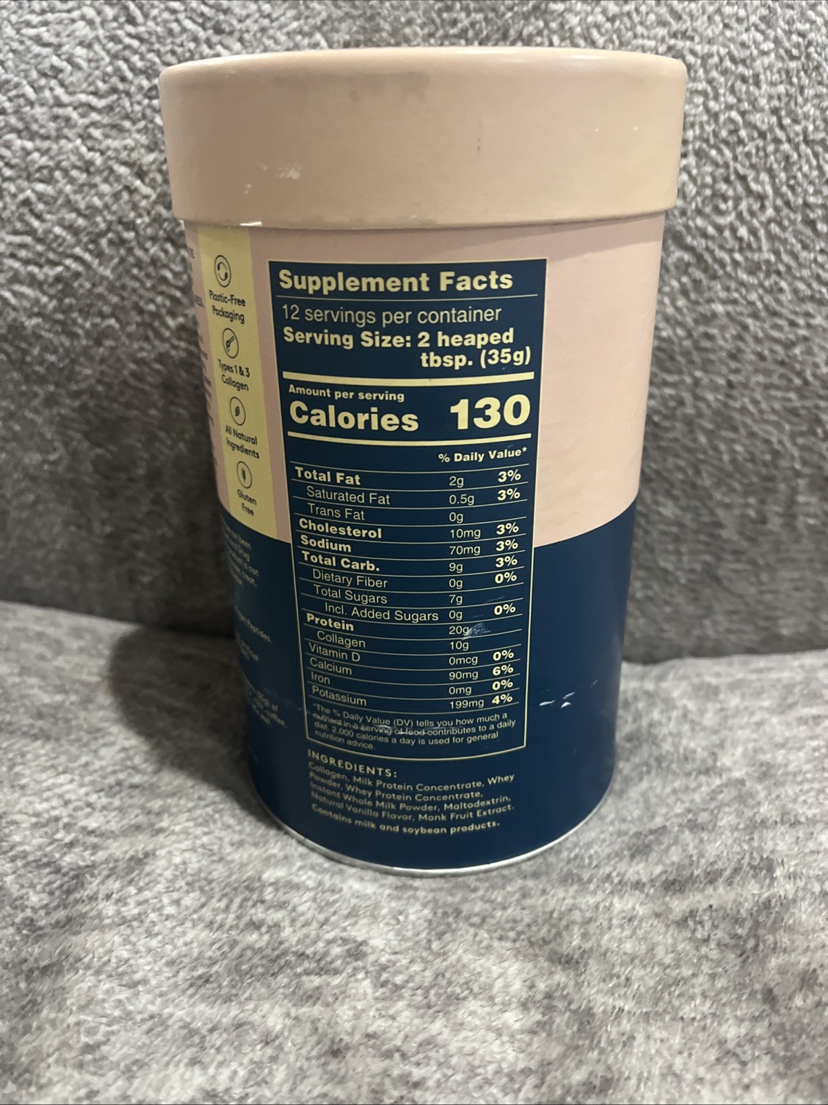 Dose & Co. Collagen Protein Powder Vanilla 420g 14.8 oz