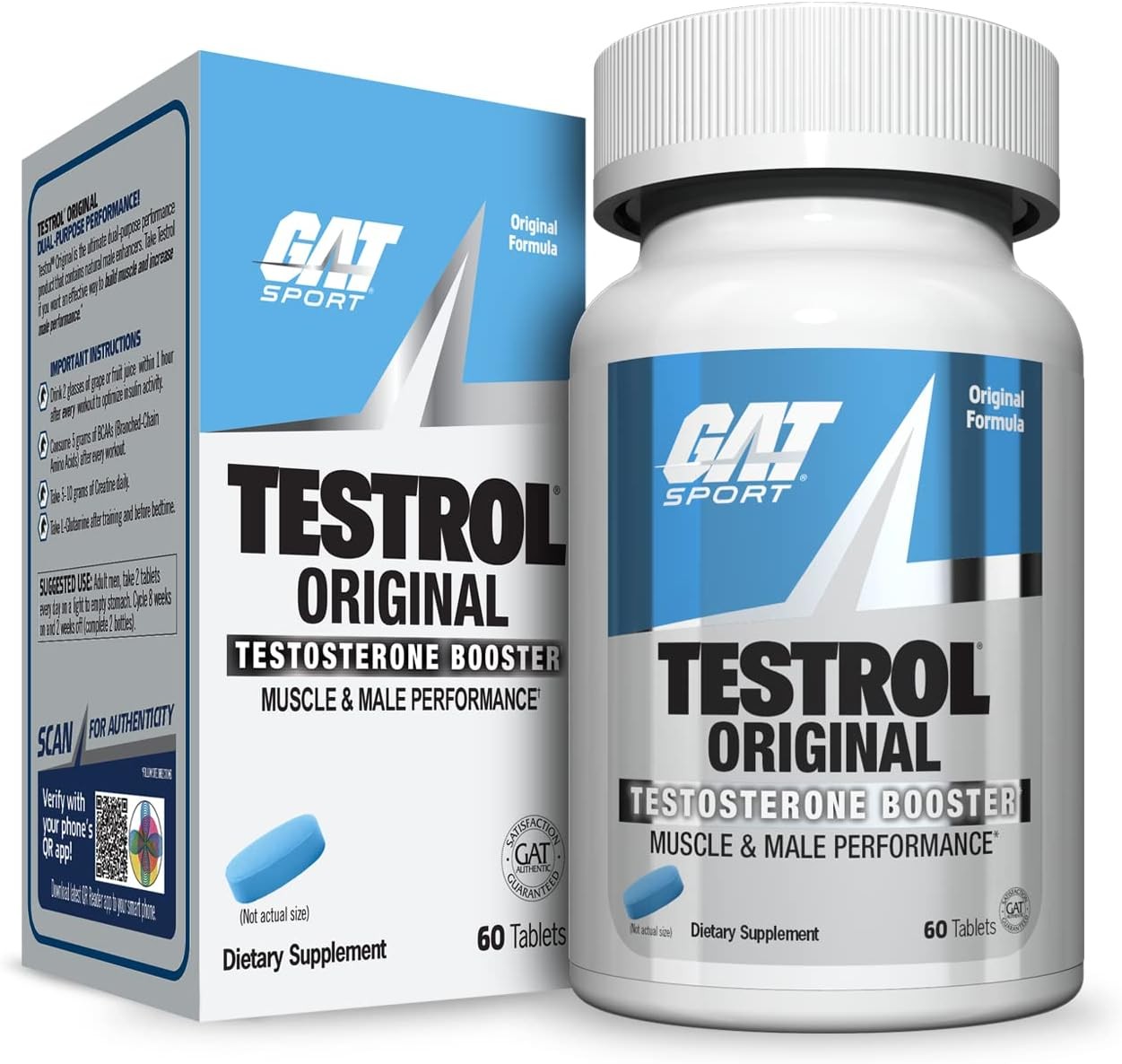 GAT Sport Testrol Original 60 Capsules