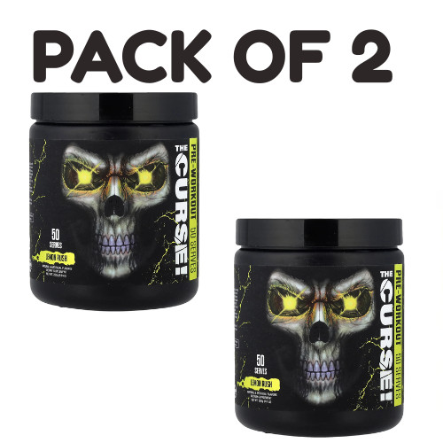 Cobra Labs The Curse Pre Workout Lemon Rush 0 55 lbs 250 g GMP PACK OF 2