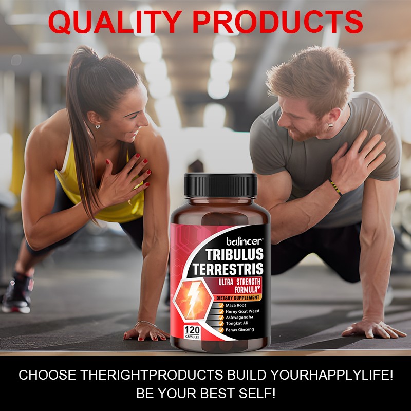 Tribulus Terrestris 800mg,workout supplement ,increased energy 120 Capsules