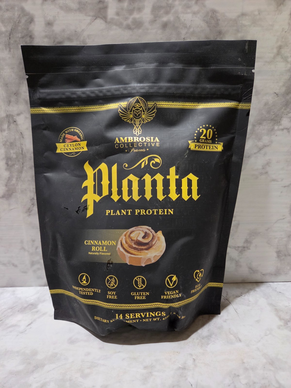 Planta Plant 25g Protein Powder Cinnamon Roll 0.96 LB 6/2026