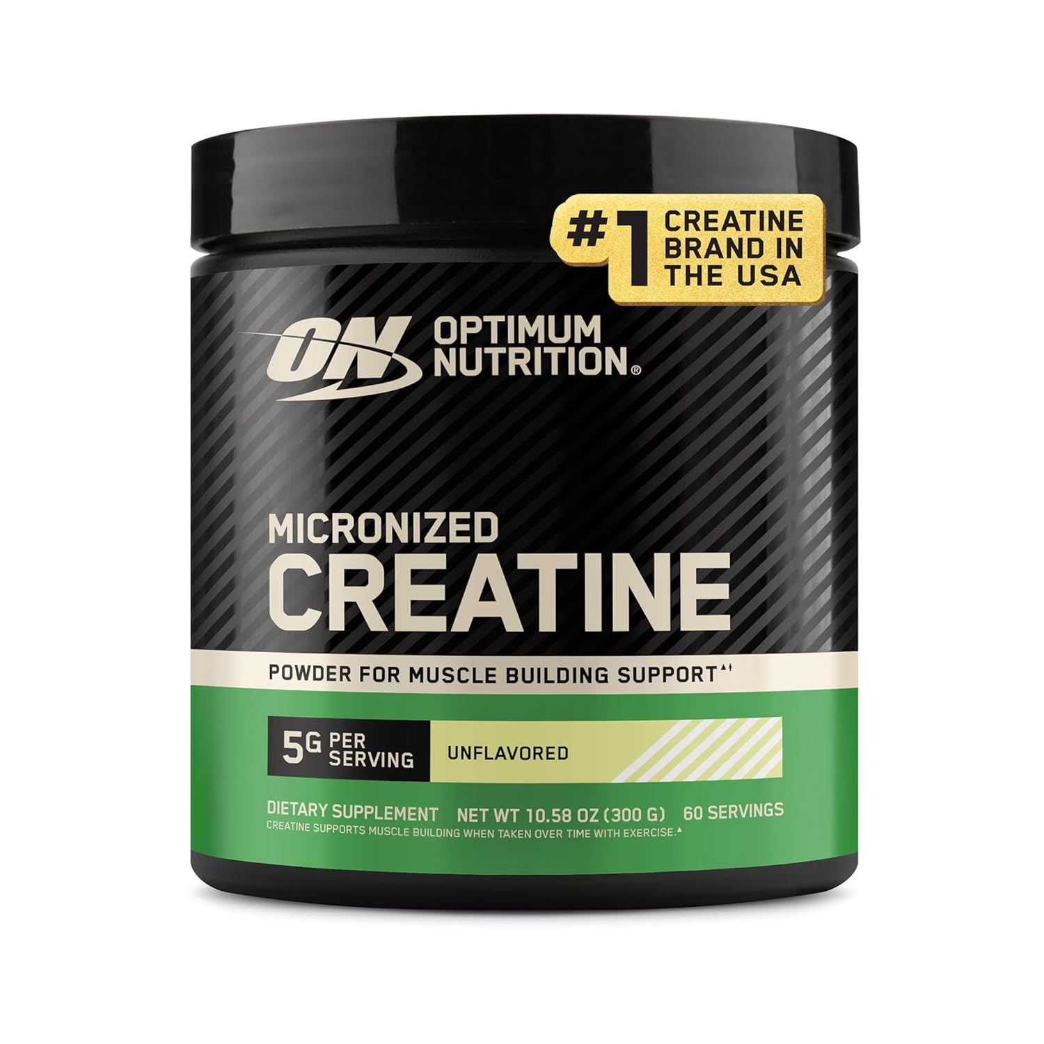 Optimum Nutrition Micronized Creatine Monohydrate Powder 60 Servings Unflavored
