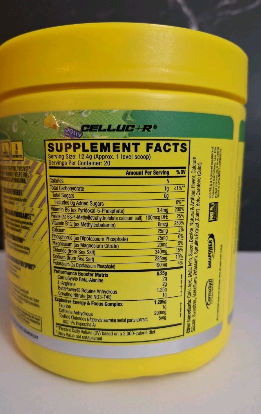 C4 Sport Pre-Workout, 2 Tubs, Jolly Rancher Green Apple, 20 Servings, 12/2027✨️