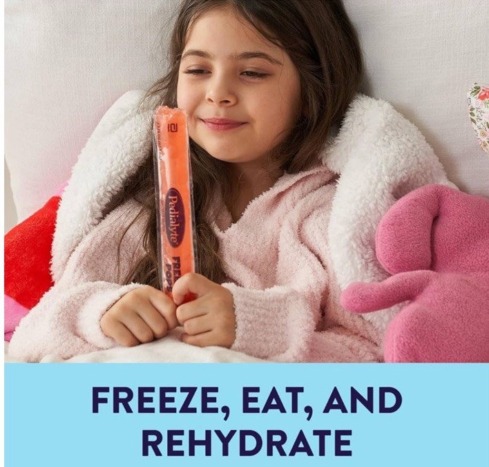 Pedialyte Freezer Pops Oral Electrolyte Solution Natural Assorted Flavors 16ct