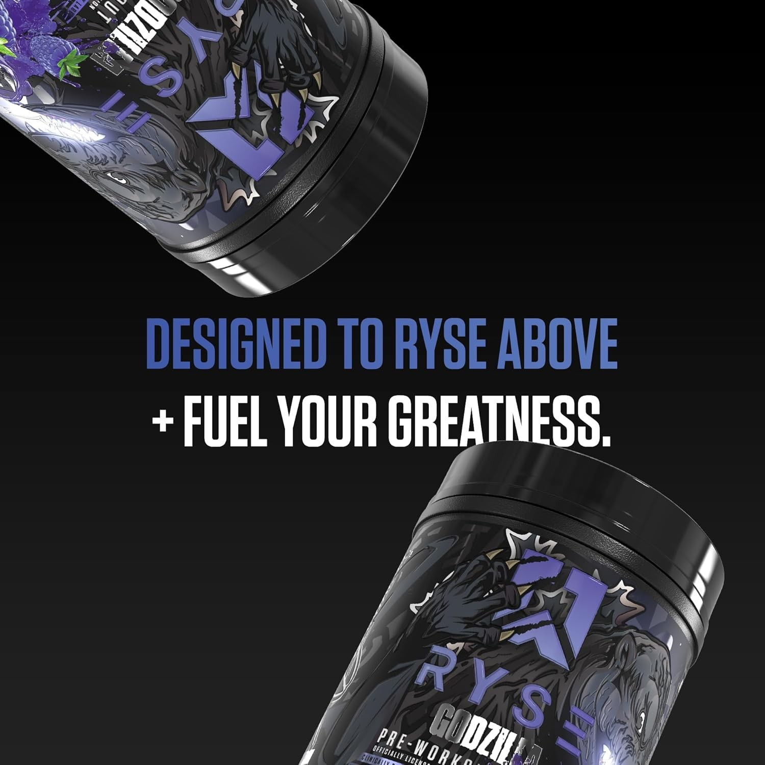 Ryse Noel Deyzel x Godzilla Pre Workout | Intense Pumps, Energy, & Focus |…