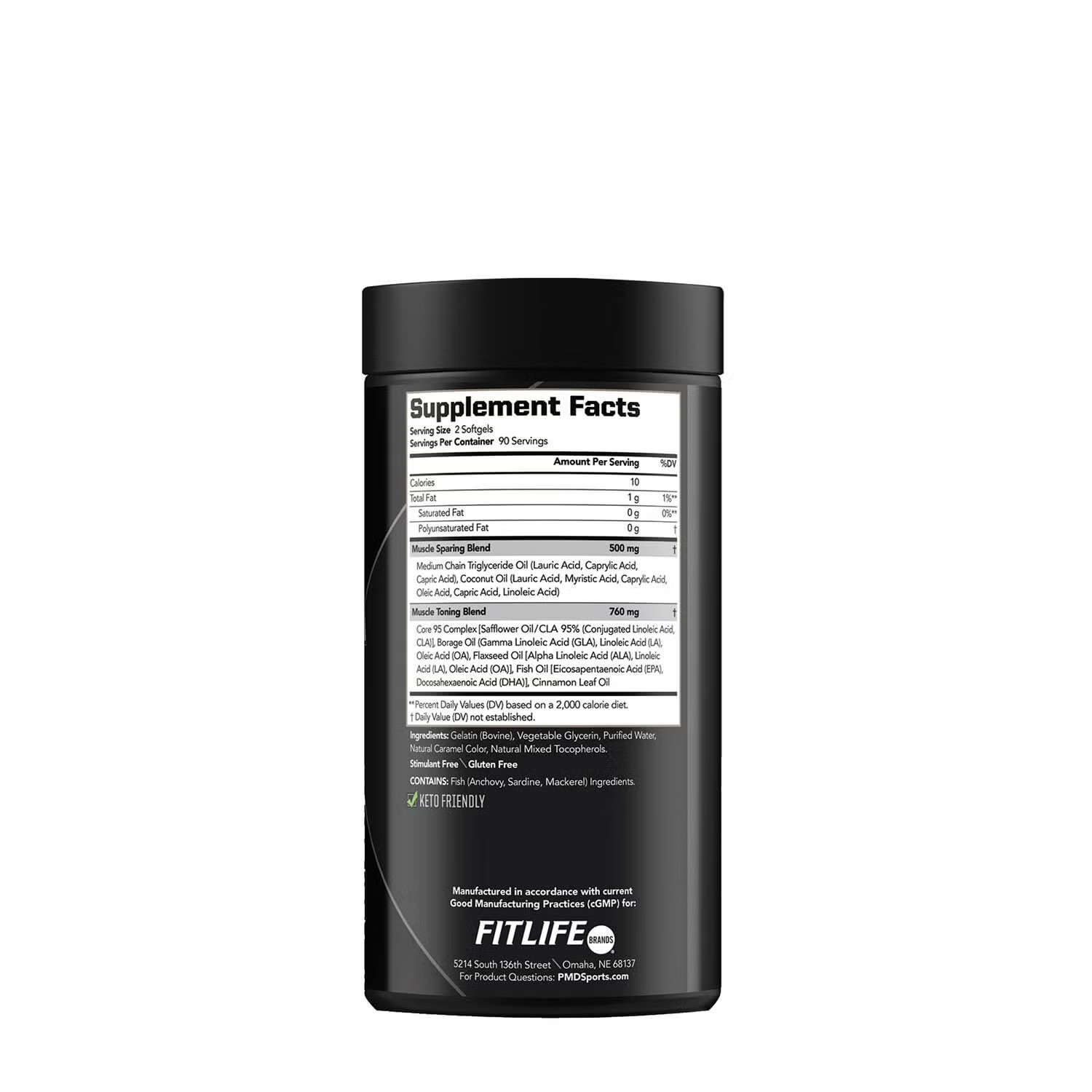 Omega Cuts Elite – 180 Softgels (90 Servings) EXP: 024/2028