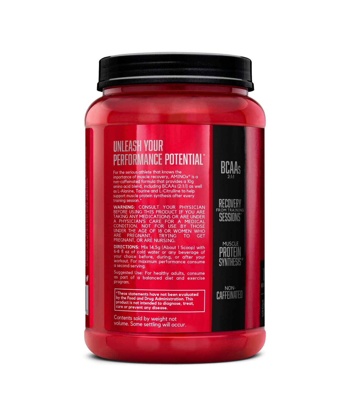 BSN Amino X Muscle Recovery Endurance Powder with BCAAs, 10 Grams of Amino