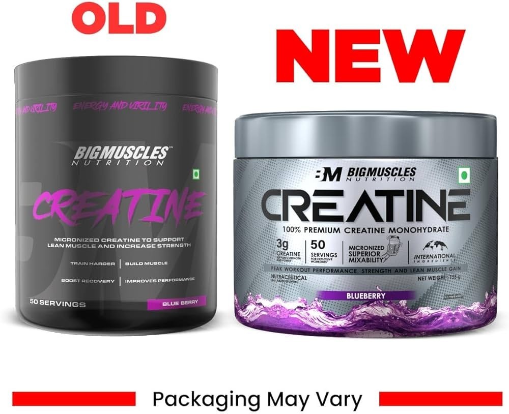 Bigmuscles Nutrition Micronized Creatine Monohydrate for Muscle Repair recovery