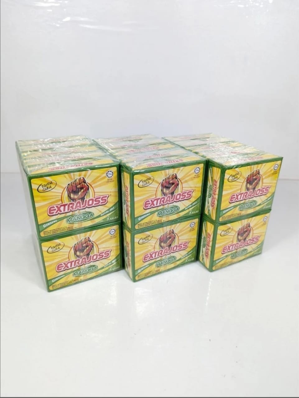 EXTRA JOSS Active Energy Drink 30 Boxes 180 Sachets Halal Ginseng Royal Jelly