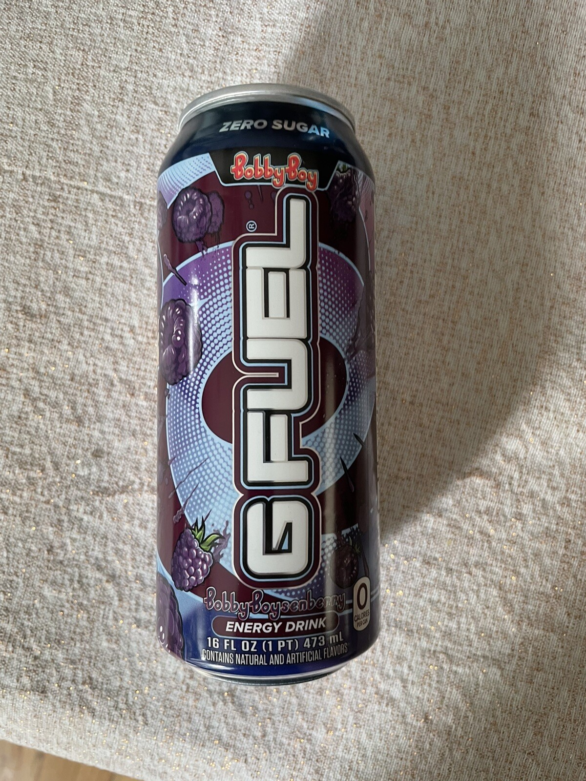 *Rare* G Fuel Bobby Boysenberry RTD Can – Limited Edition Gfuel – Logic