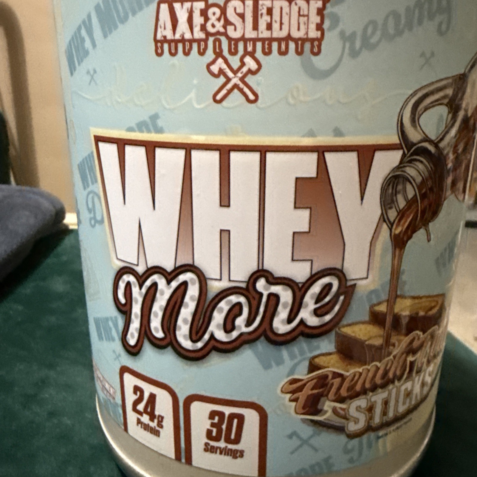 Whey More Protein Powder French Toast Sticks 30 Servings