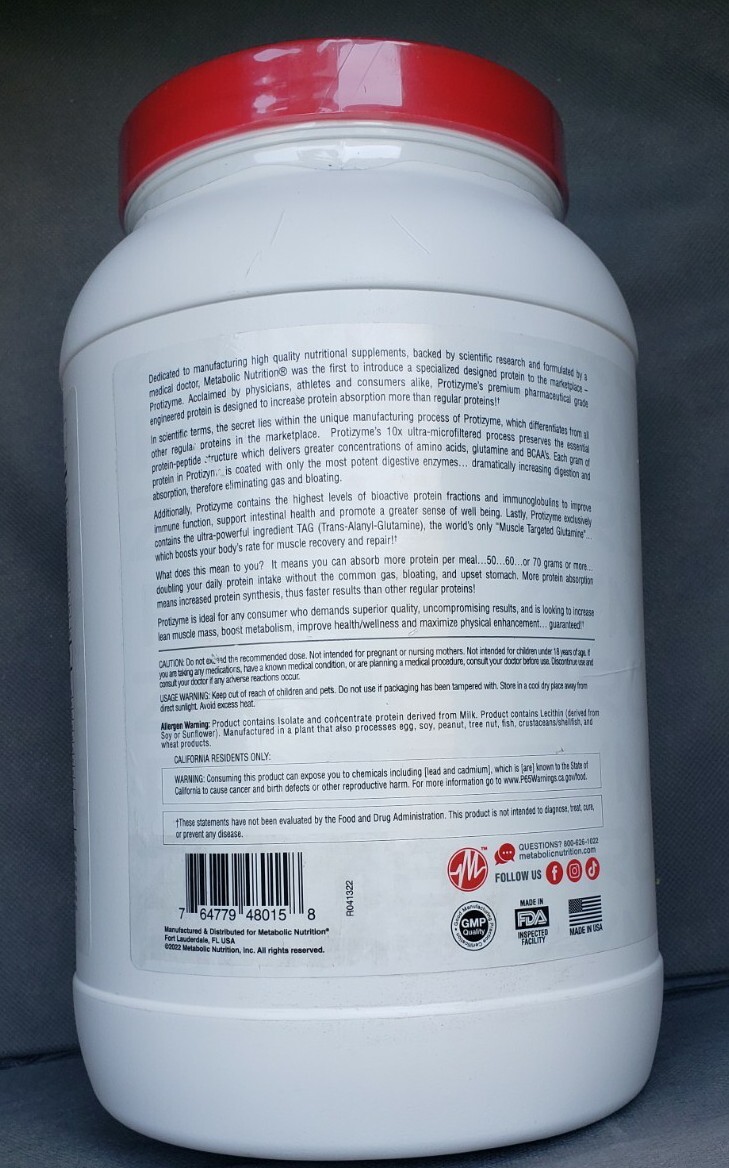 Protizyme, Specialized Designed Protein, Banana Creme, 2 lb (910 g)